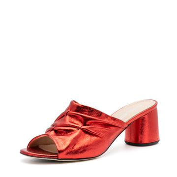 PENELOPE Open Toe Heeled Mules