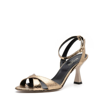 MARCELLA Gold Strappy Sandals