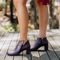 PINA Cut Out Ankle Boots