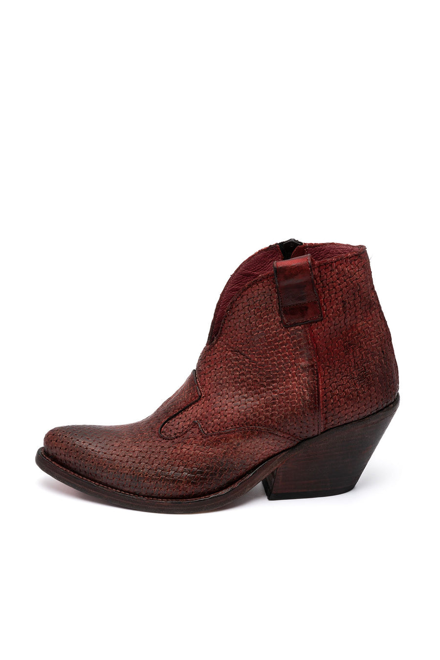 RYDER Keep Red Ankle Cowboy Boots