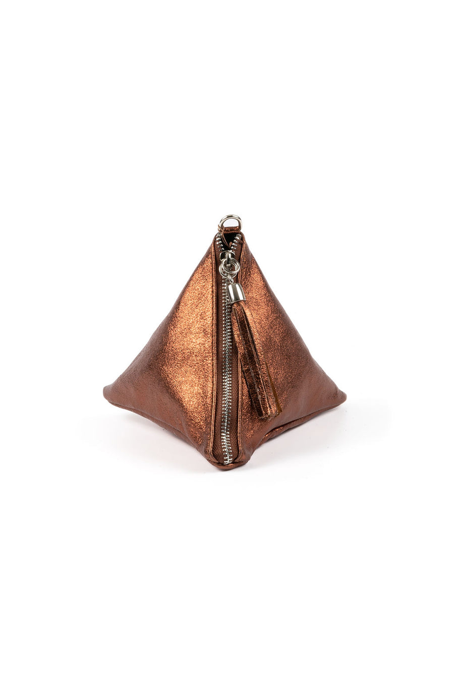 IL GIGLIO Pyramid Leather Bag