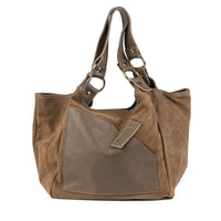 IL GIGLIO Leather/Suede Slouch Bag (4 Colours)