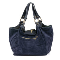 IL GIGLIO Leather/Suede Slouch Bag (4 Colours)