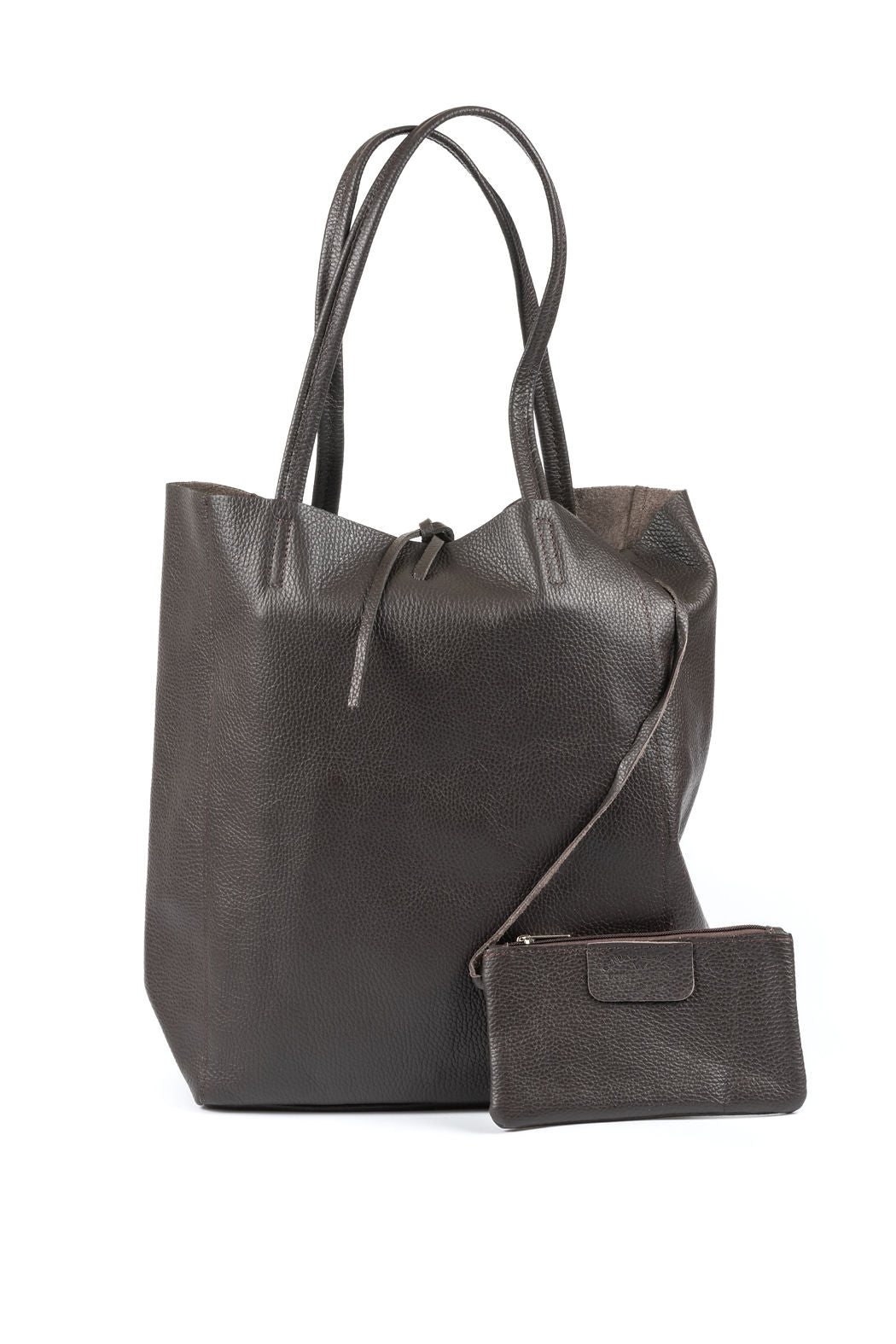 Il Giglio Leather Shopper Bag, Multiple Colours